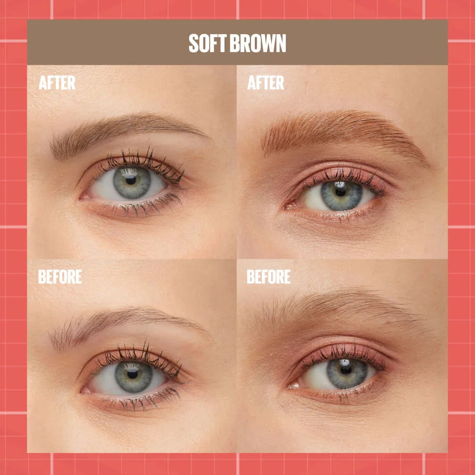 Maybelline Build-A-Brow 2 Easy Steps Eye Brow Pencil and Gel