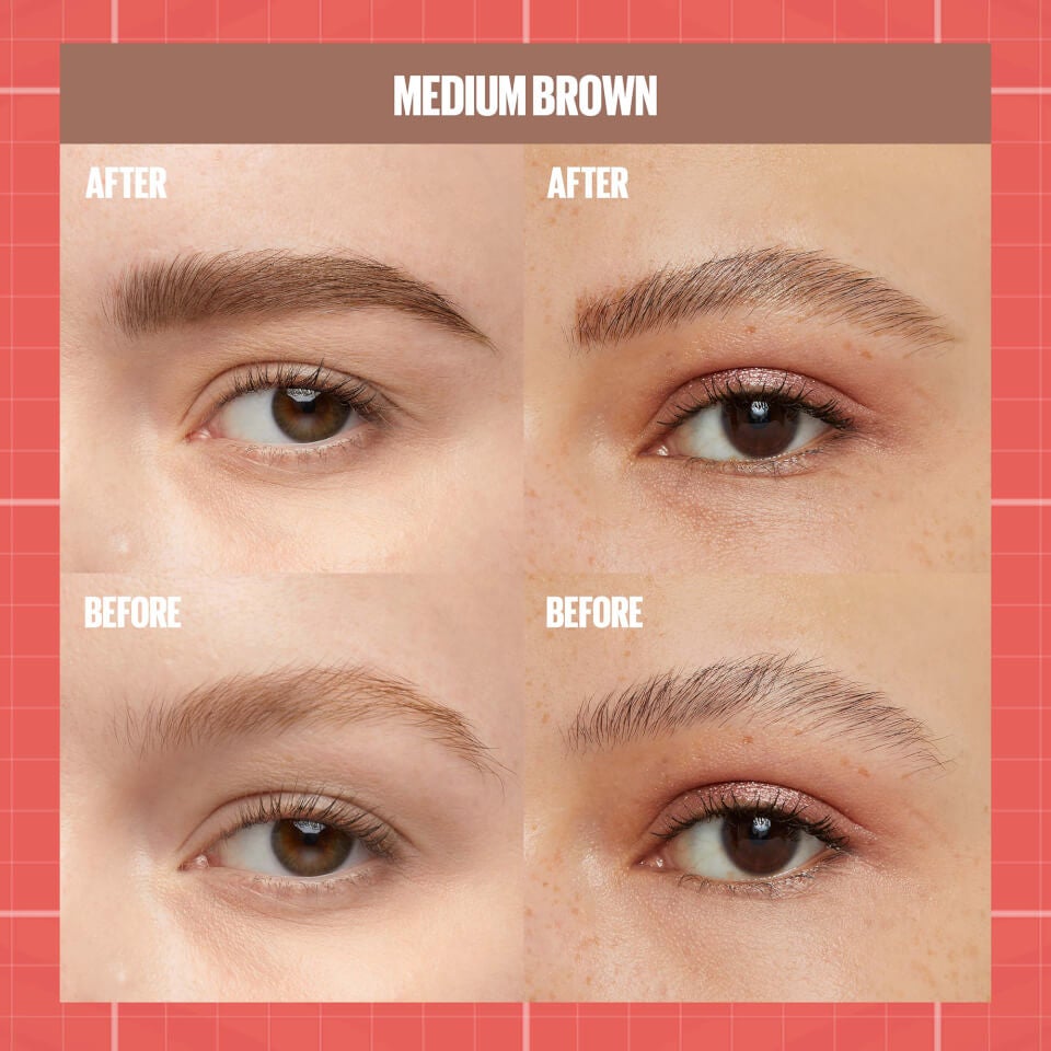 Maybelline Build-A-Brow 2 Easy Steps Eye Brow Pencil and Gel