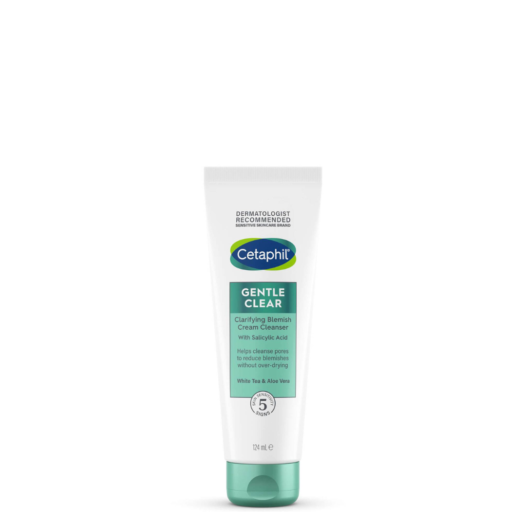 Cetaphil Gentle Clear Clarifying Blemish Face Wash for Sensitive Skin