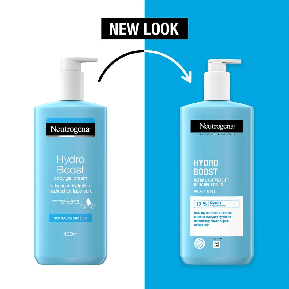 Neutrogena Hydro Boost Ultra Light Weight Body Gel Lotion (All skin types) 400 ml