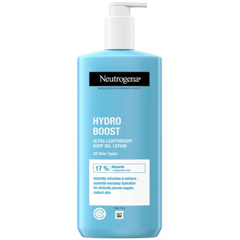 Neutrogena Hydro Boost Body Gel Cream Moisturiser For Normal To Dry Skin 400Ml