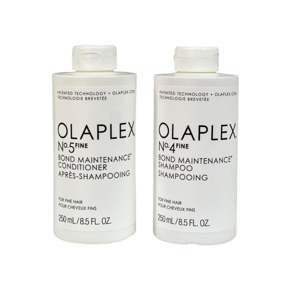 Olaplex No.4 and No.5 Fine Shampoo and Conditioner Duo 250ml