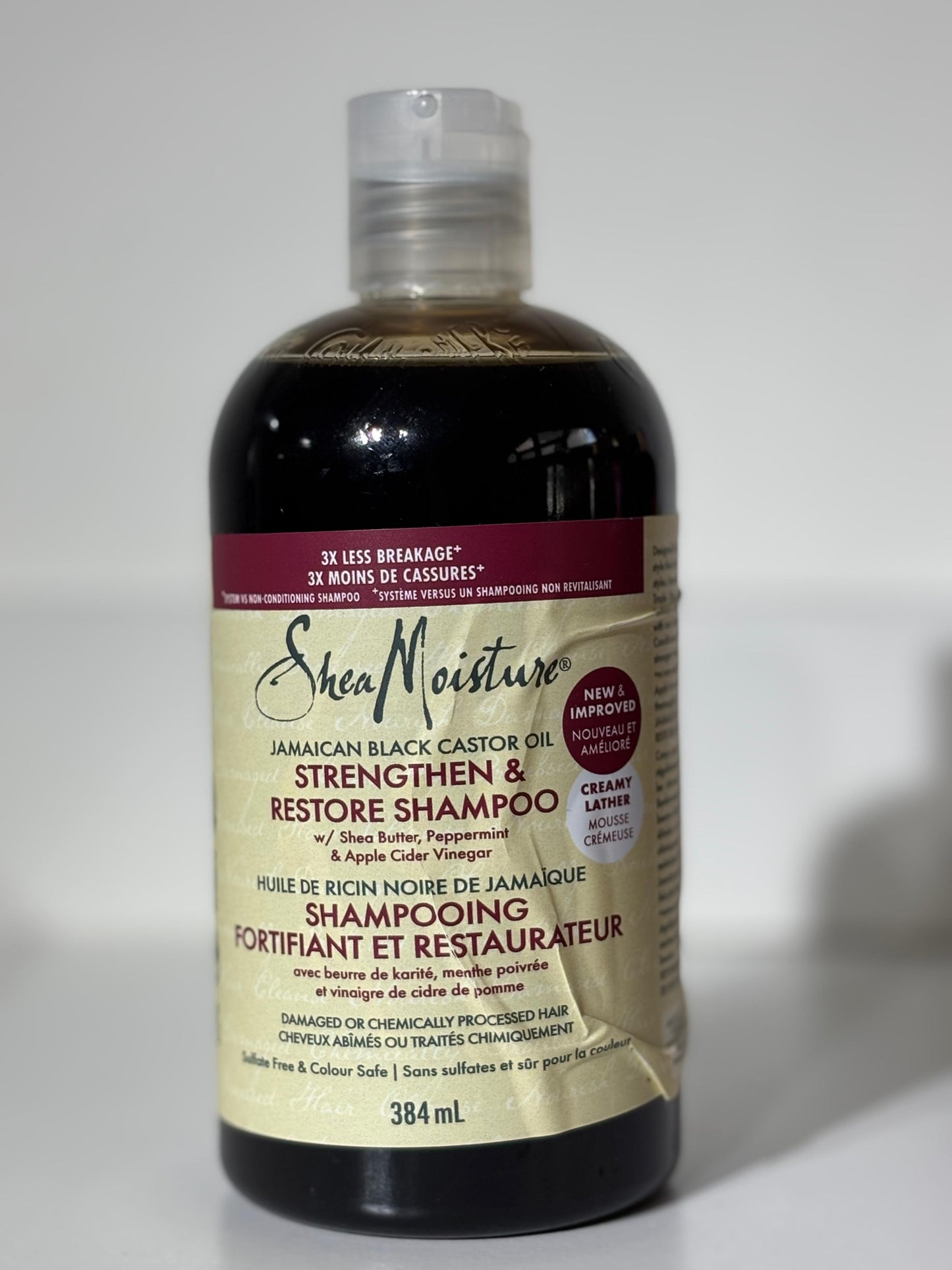Shea Moisture Jamaica Black Castor Oil shampoo 384