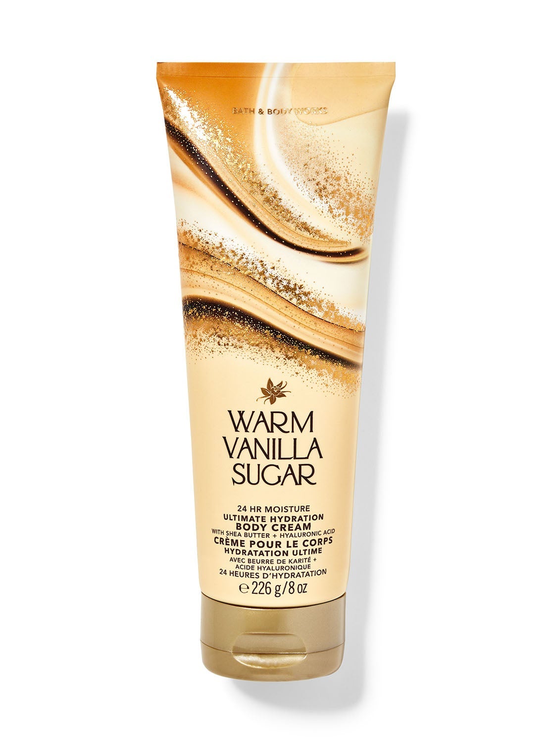 Bath & Body Works Warm Vanilla Sugar ultimate hydration body cream tube