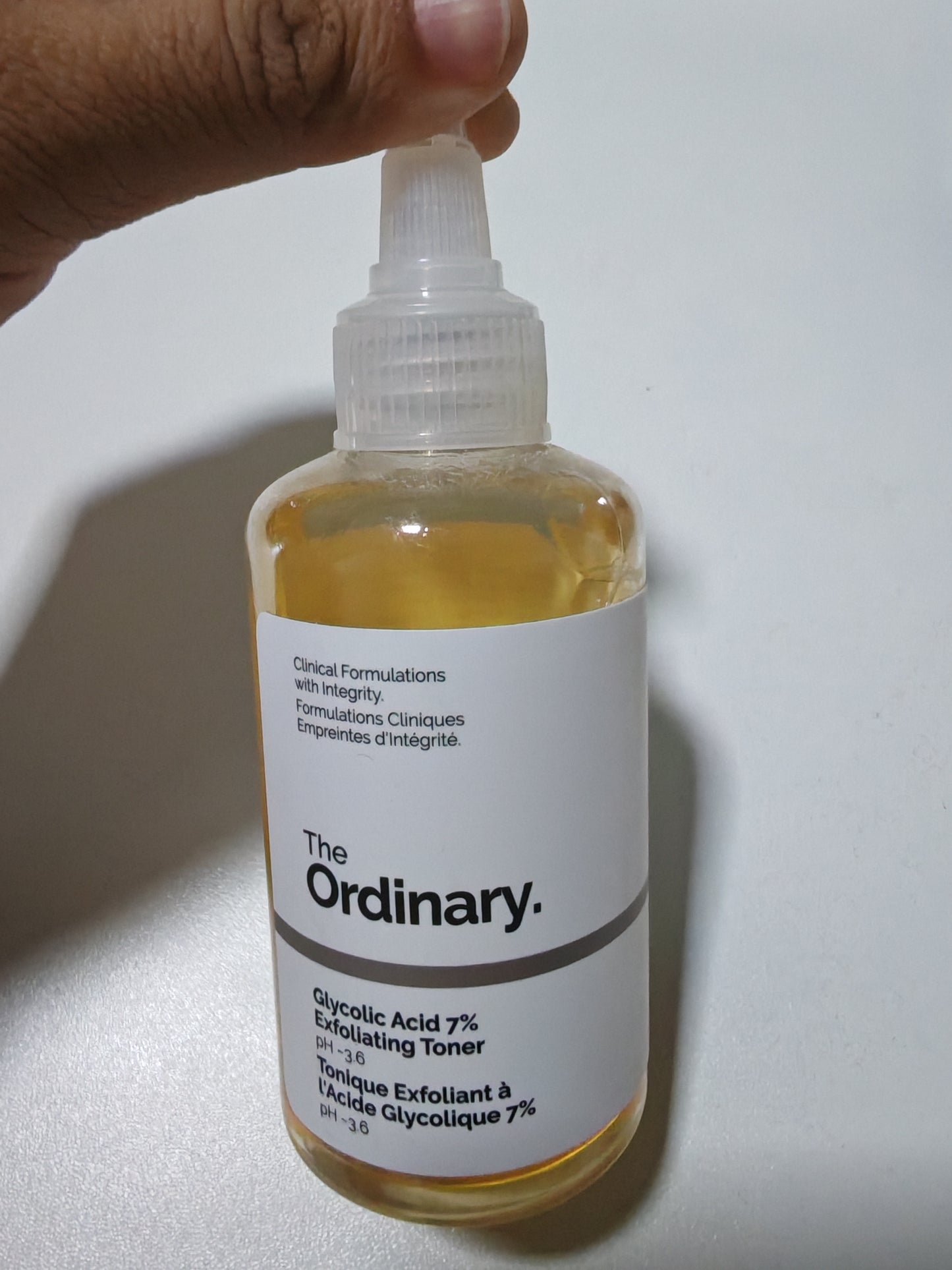 The ordinary glycolic acid 7% exfoliating toner 100 ml