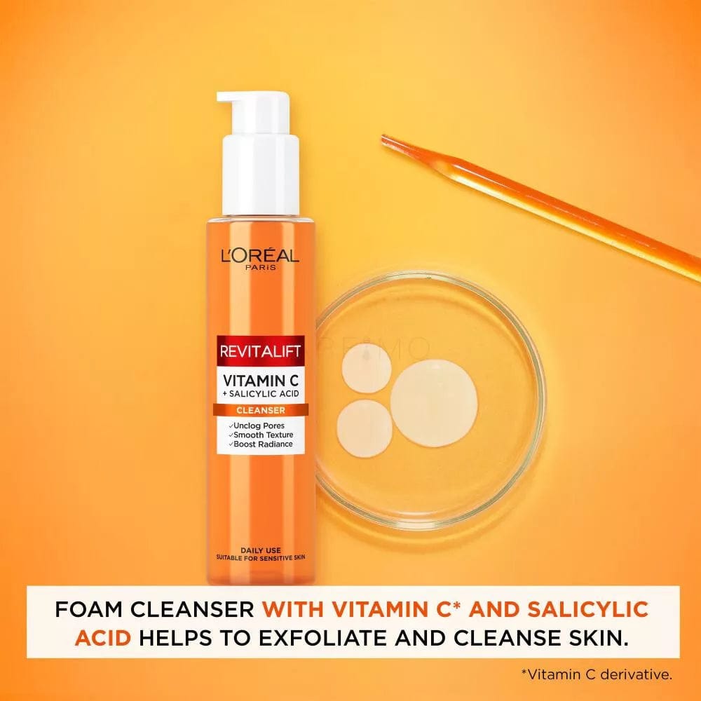 Loreal Paris Revitalift Vitamin C Cleanser 150 ml