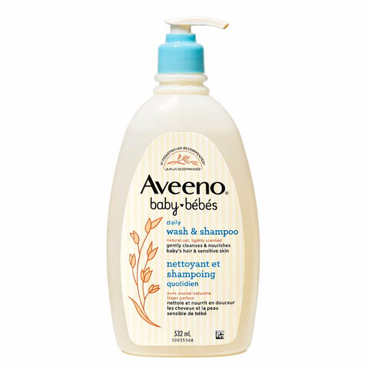 Aveeno baby daily wash & shampoo 532ml