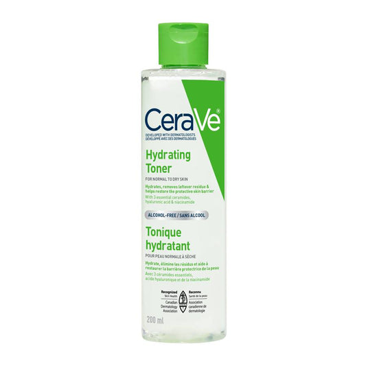 Cerave Hydrating Facial Toner, Alcohol-free & Fragrance-free Face Toner 200ml