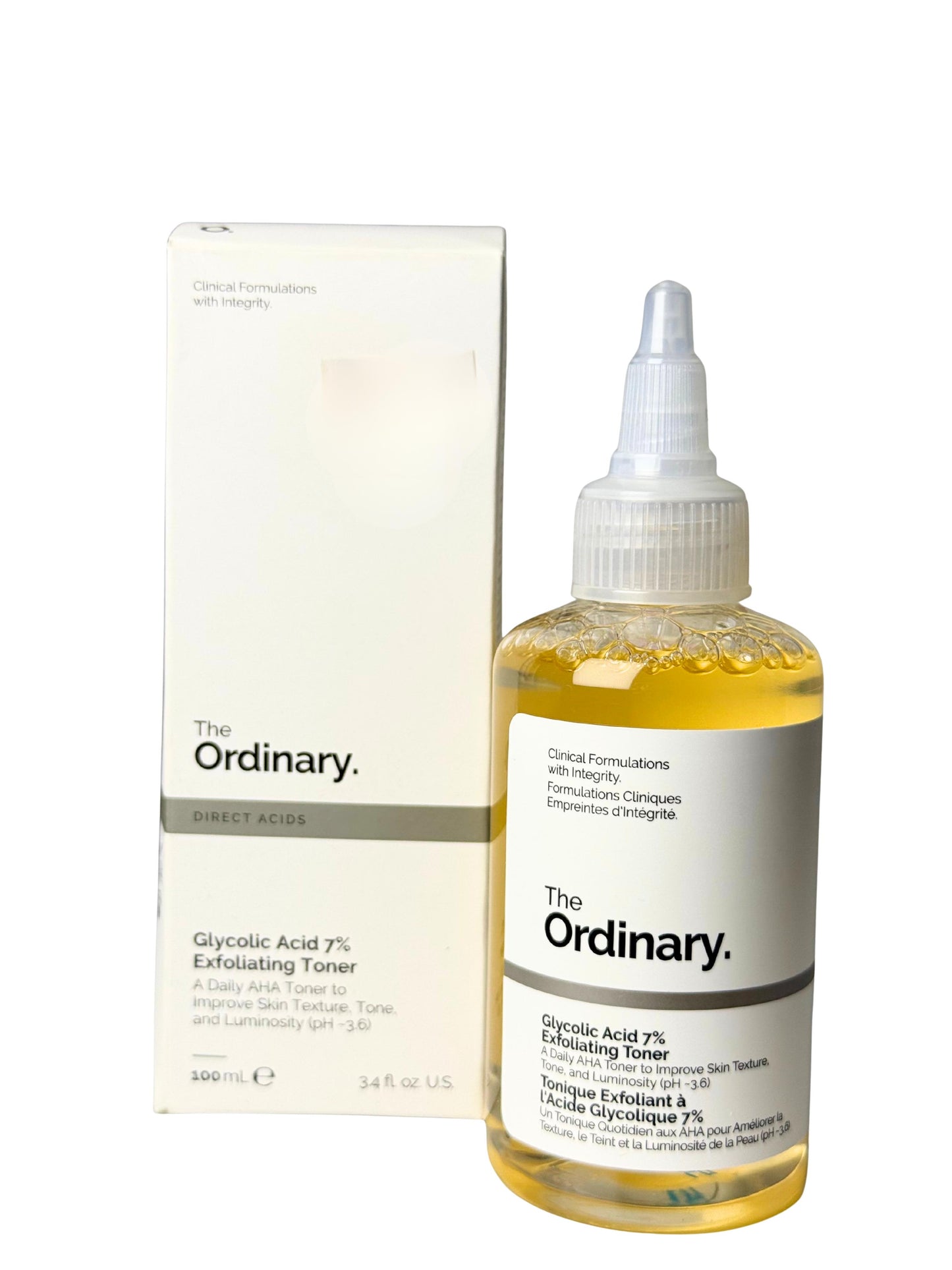 The ordinary glycolic acid 7% exfoliating toner 100 ml (Pre-order)