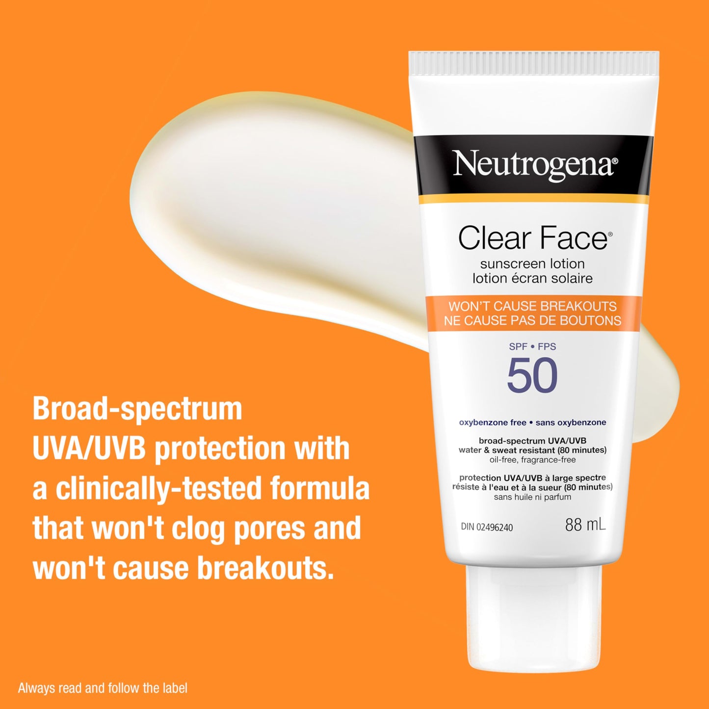 Neutrogena Clear Face Sunscreen 