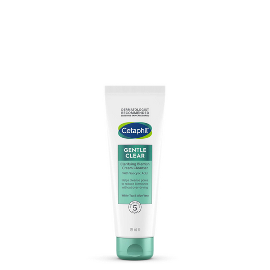 Cetaphil Gentle Clear Clarifying Blemish Face Wash for Sensitive Skin 