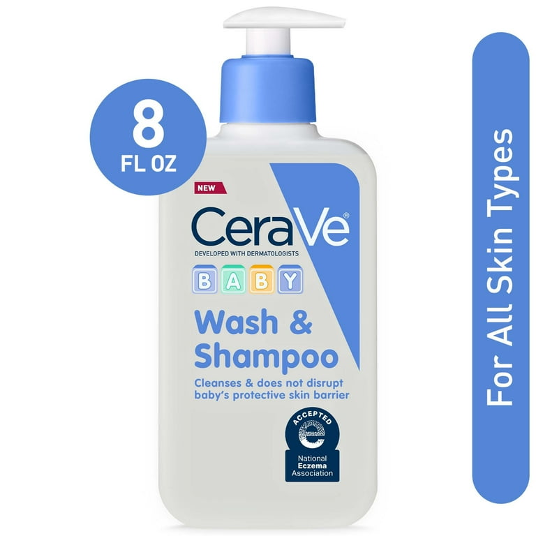 CeraVe Baby Body Wash and Baby Shampoo