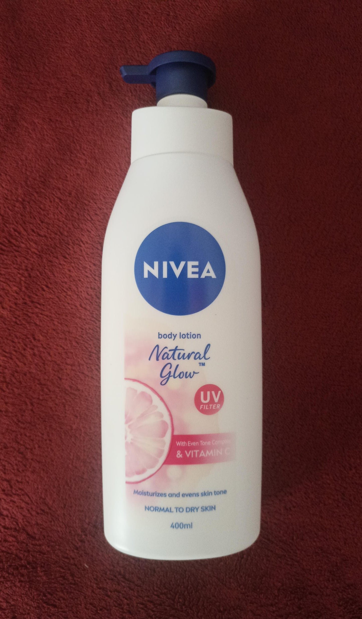 Nivea Natural Glow Body Lotion 400 ml