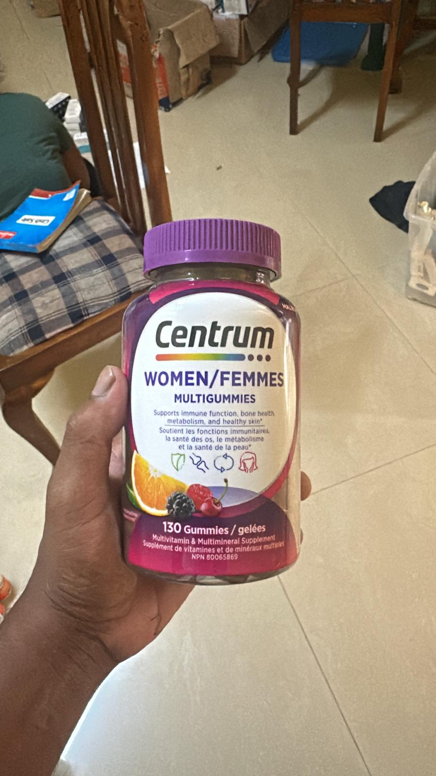 Centrum Women MultiGummies 130 Gummies (PREORDER)