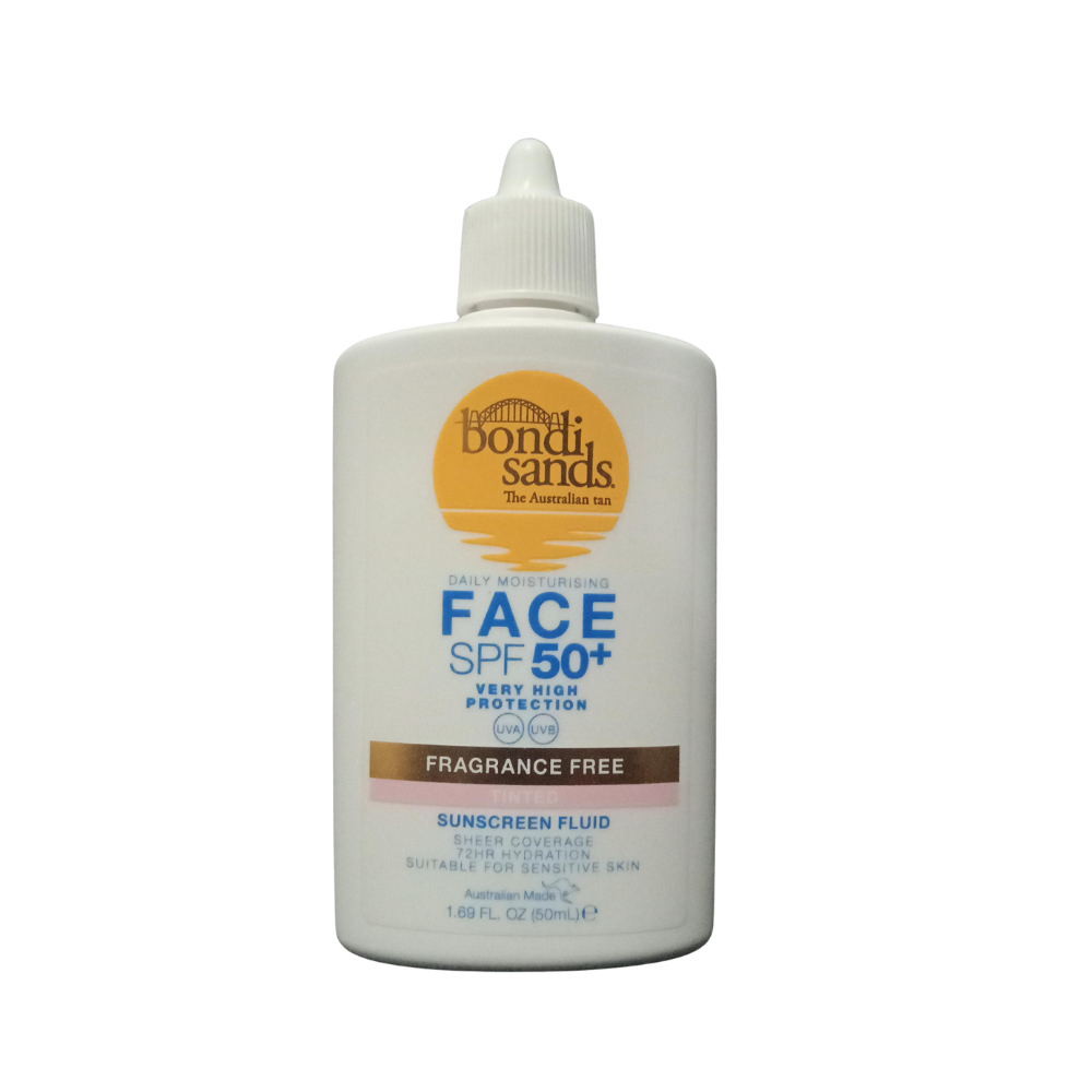 Bondi Sands SPF 50+ Fragrance Free 5 Star Tinted Face Fluid 50ml