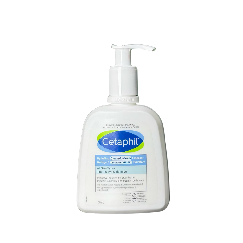 Cetaphil Hydrating Cream-to-Foam Cleanser 236 ml
