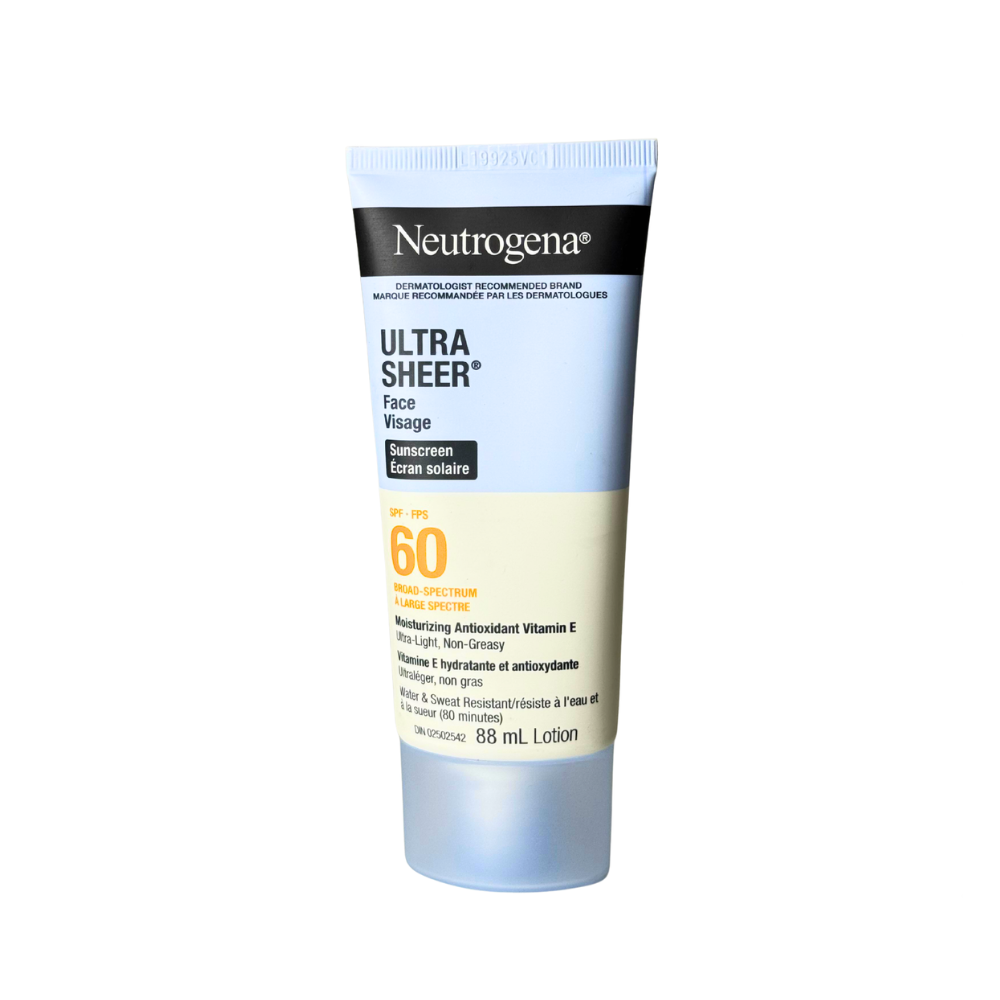 Neutrogena ultra sheer spf60 sunscreen 88ml