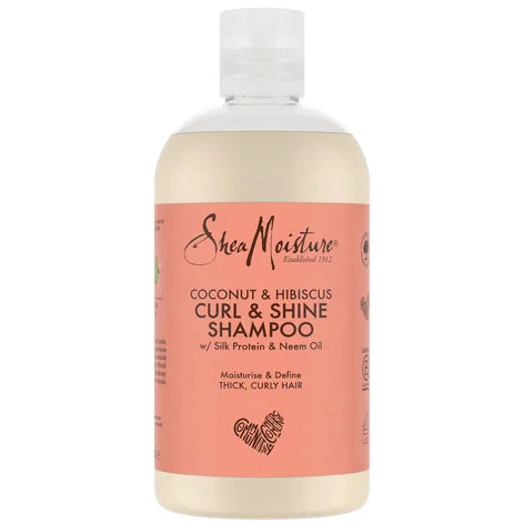 Shea Moisture Coconut & Hibiscus Curl & Shine Shampoo 384 ml