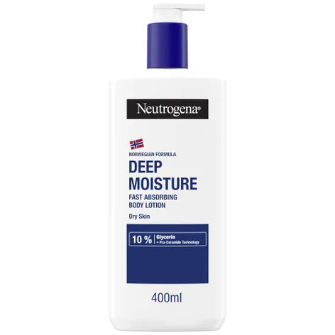 Neutrogena Norwegian Formula Deep Moisture Body Lotion for Dry Skin 400ml