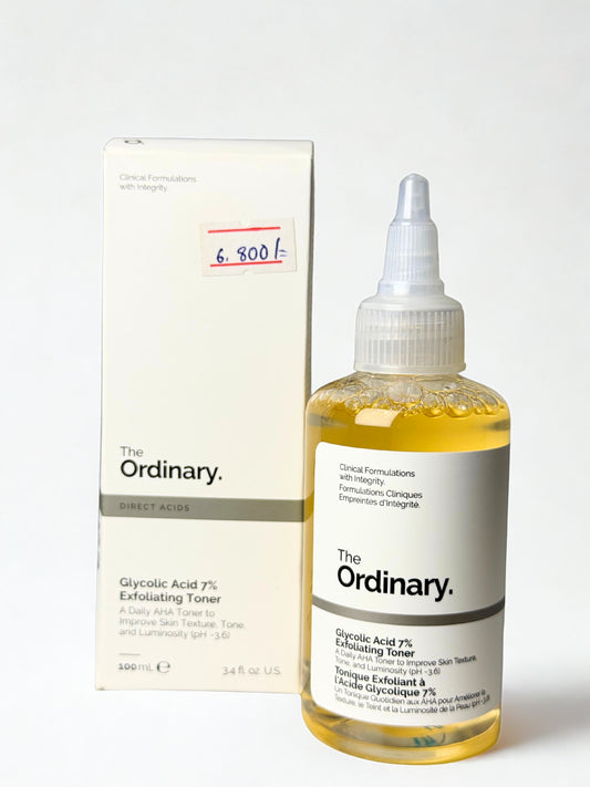 The ordinary glycolic acid  7% exfoliating toner 100 ml (Preorder)