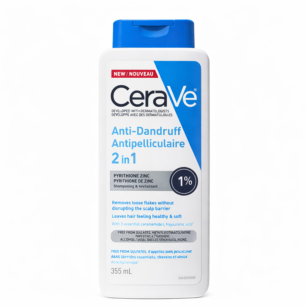 Cerave Anti Dandruff Shampoo 355 ml (2 in 1)