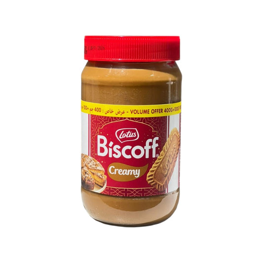 Lotus biscoff creamy spread