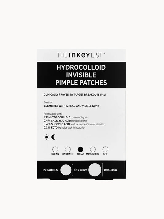 The INKEY List Hydrocolloid Invisible Pimple Patches (22 patches)