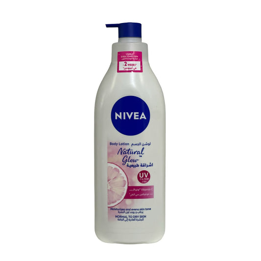 Nivea natural glow normal to dry skin 400ml