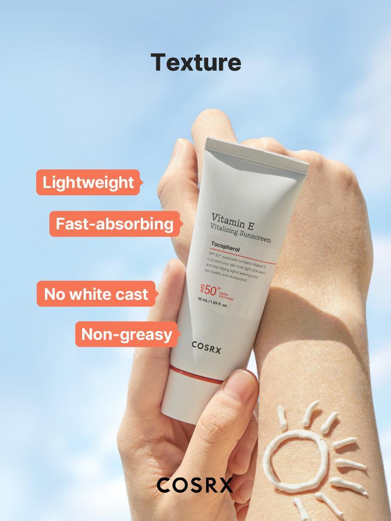 Cosrx Vitamin E Vitalizing Sunscreen SPF50+ 50 ml