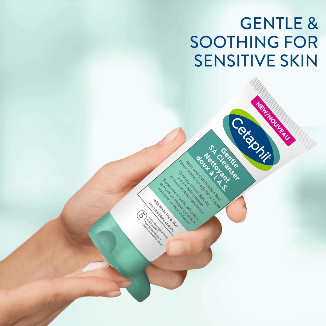 Cetaphil Gentle SA Cleanser Nettoyant 124 ml