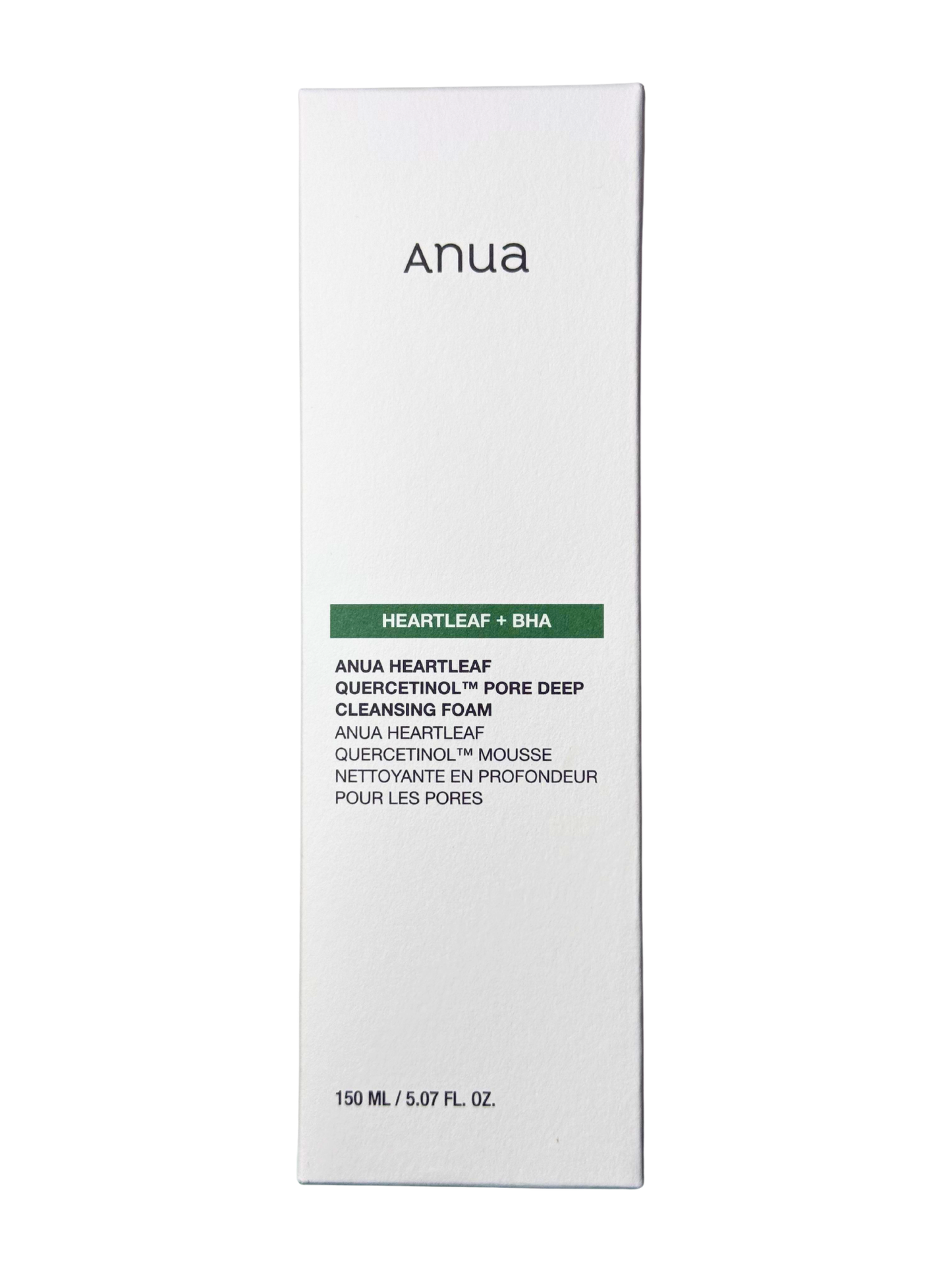 ANUA Heartleaf Quercetinol Pore Deep Cleansing Foam 150ml