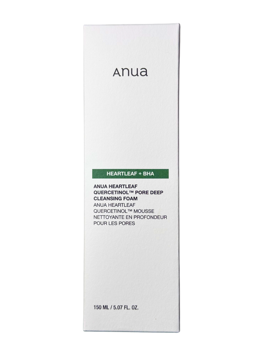 ANUA Heartleaf Quercetinol Pore Deep Cleansing Foam 150ml