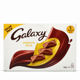 Galaxy Smooth Milk Value Pack (5 bars)