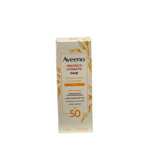 Aveeno protect + Hydrate moisturizing sunscreen spf50 59ml