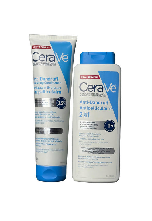 Cerave Anti Dandruff Shampoo and Conditioner