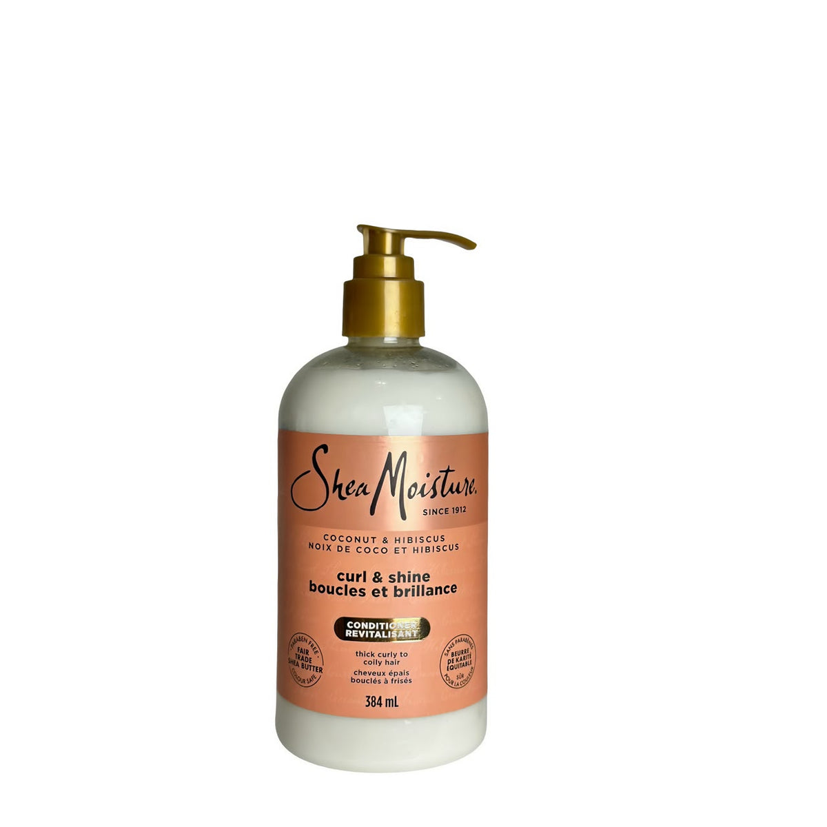 Shea Moisture Coconut & Hibiscus Curl & Shine Conditioner 384ml