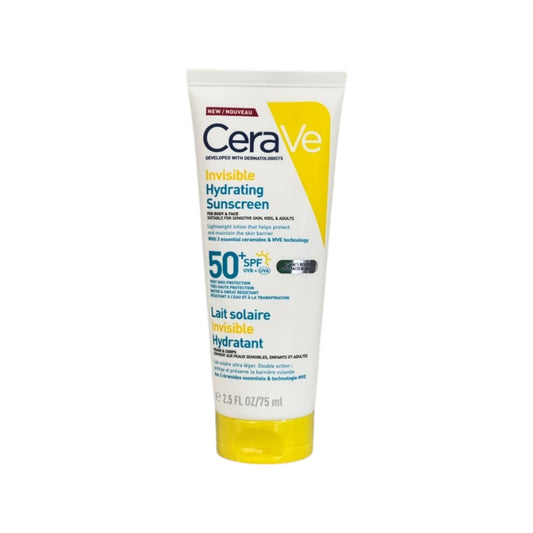 CeraVe Invisible Hydrating Sunscreen SPF 50 75ml