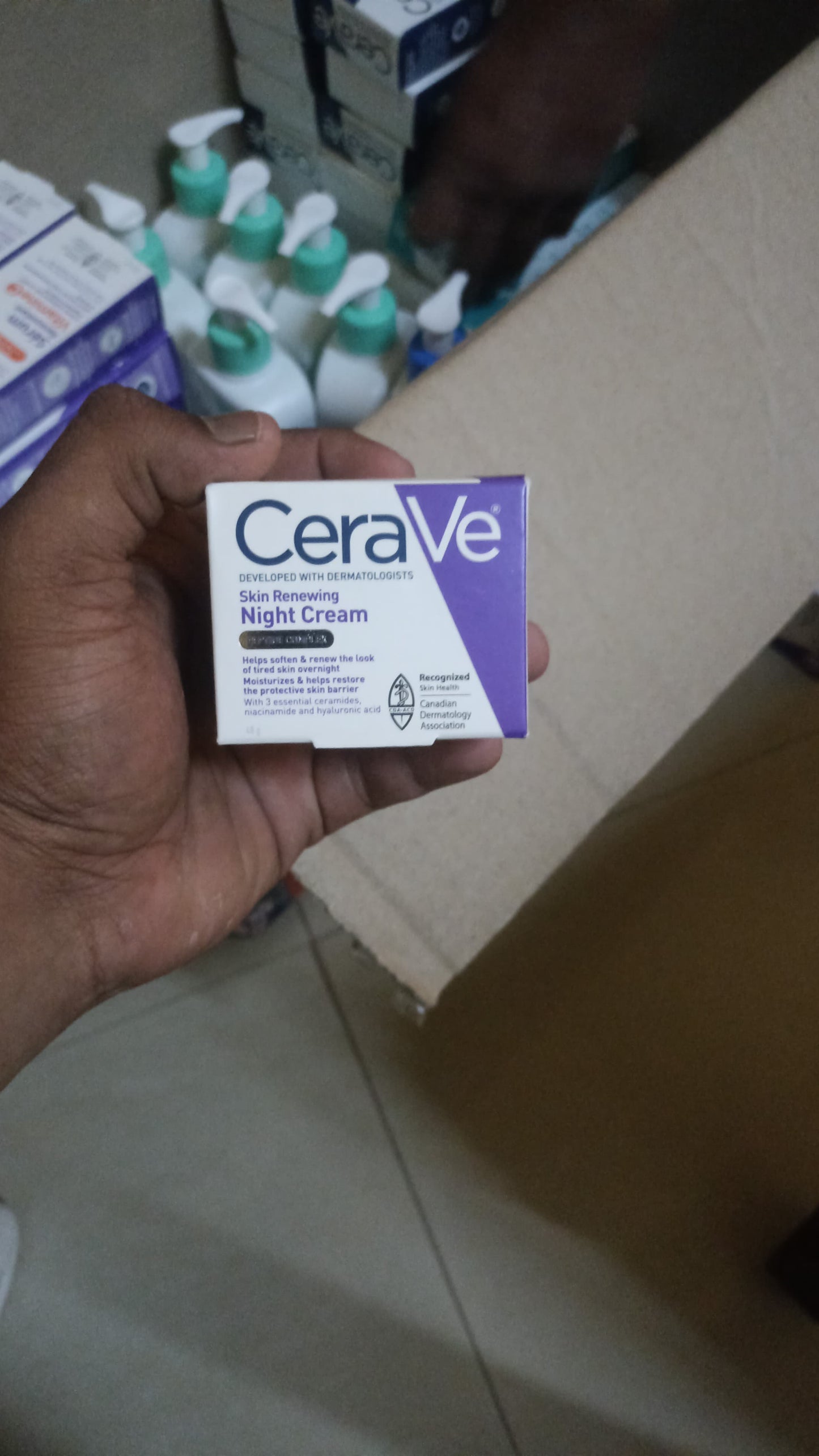 Cerave skin renewing night cream 48g (Canada)