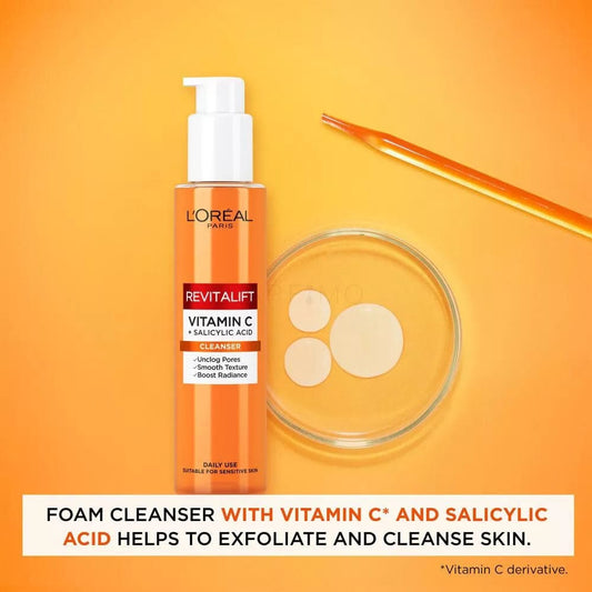 Loreal Paris Revitalift Vitamin C Cleanser 150 ml