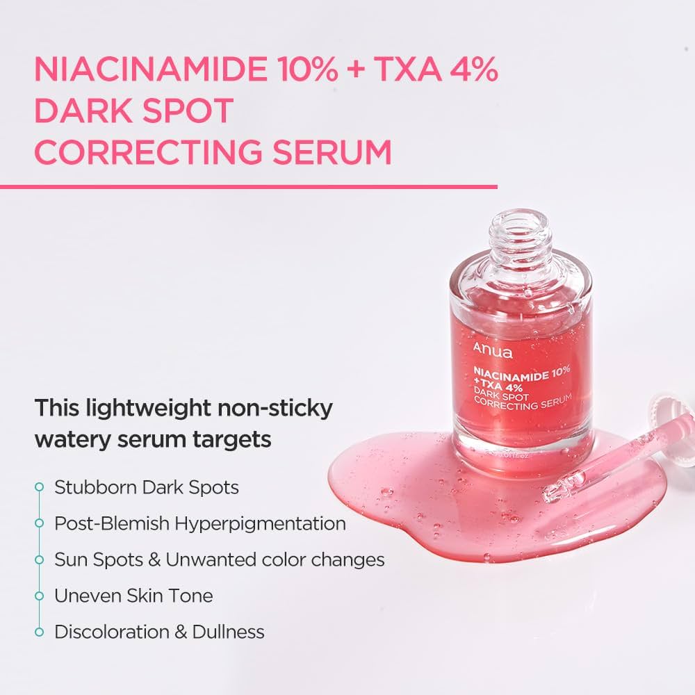 Anua Niacinamide 10% + TXA 4% Dark Spot Correcting Serum 30 ml