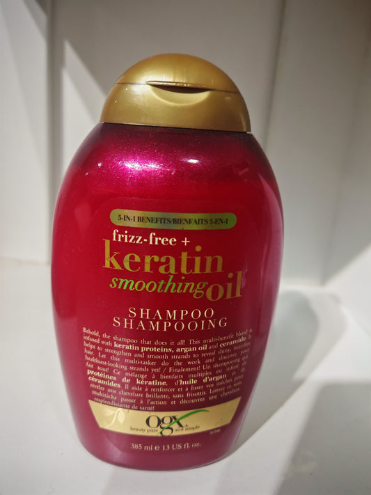 Ogx Keratin smoothing oil Shampoo 385 ml
