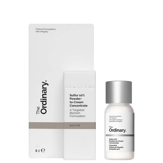 The Ordinary sulphur 10% powder-to-cream concentrate
