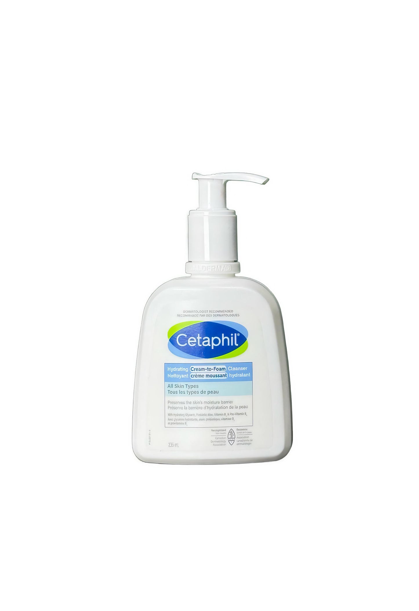 Cetaphil Hydrating Cream-to-Foam Cleanser 236 ml