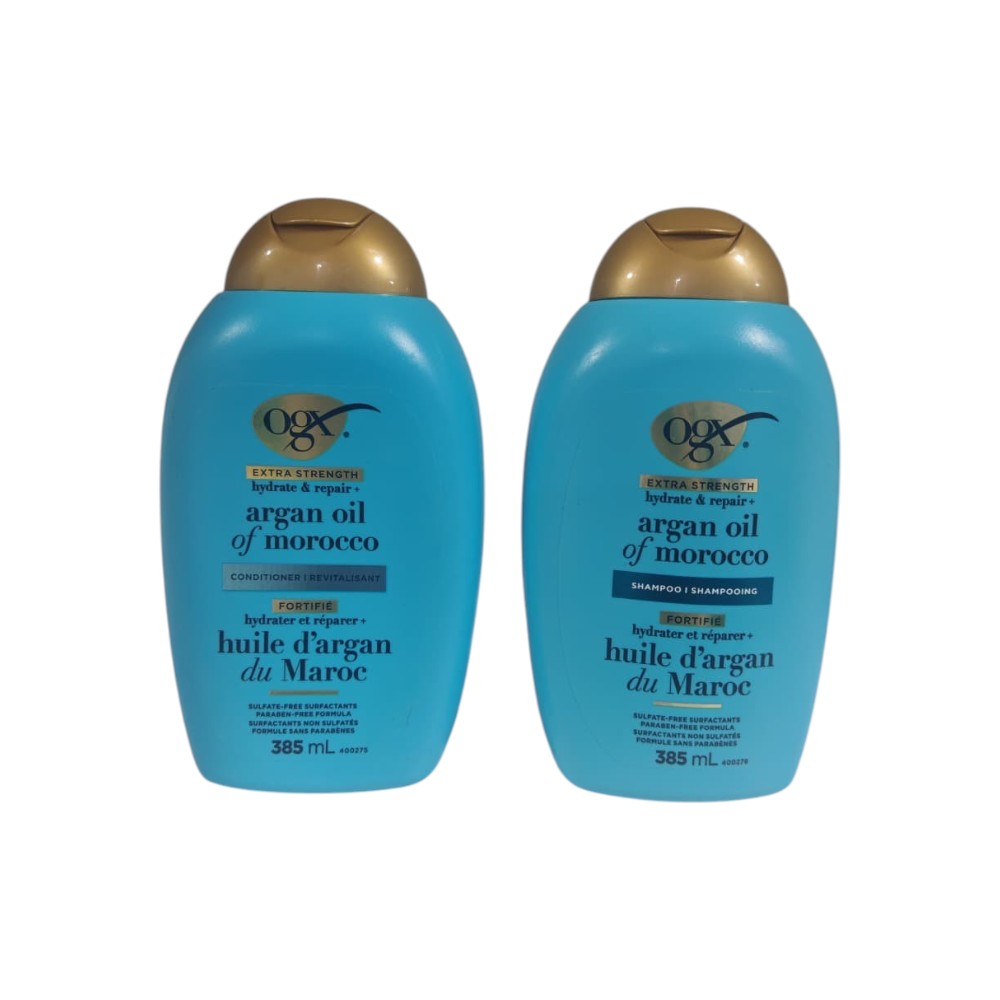 Ogx Argan oil of Morocco Extra Strength Shampoo and conditioner 385 ml
