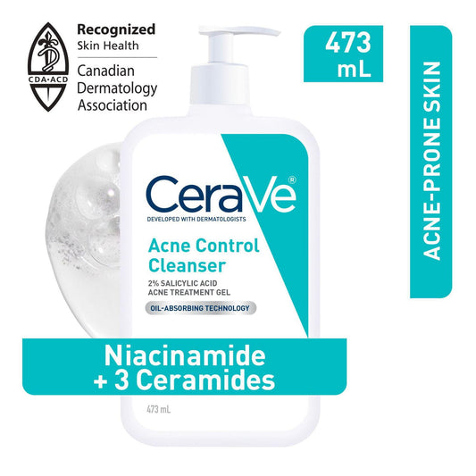 Cerave Acne control cleanser 473 ml (Canada)