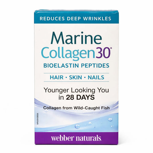Marine Collagen30 Bioelastin Peptides Vegetarian Capsules