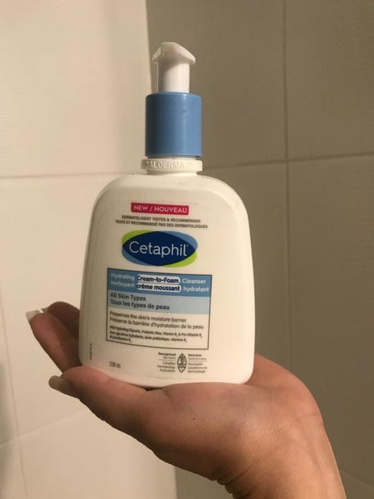 Cetaphil Hydrating Cream-to-Foam Cleanser 236 ml